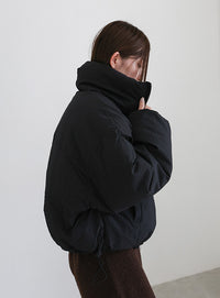 チェックスタンドカラーショートダウン