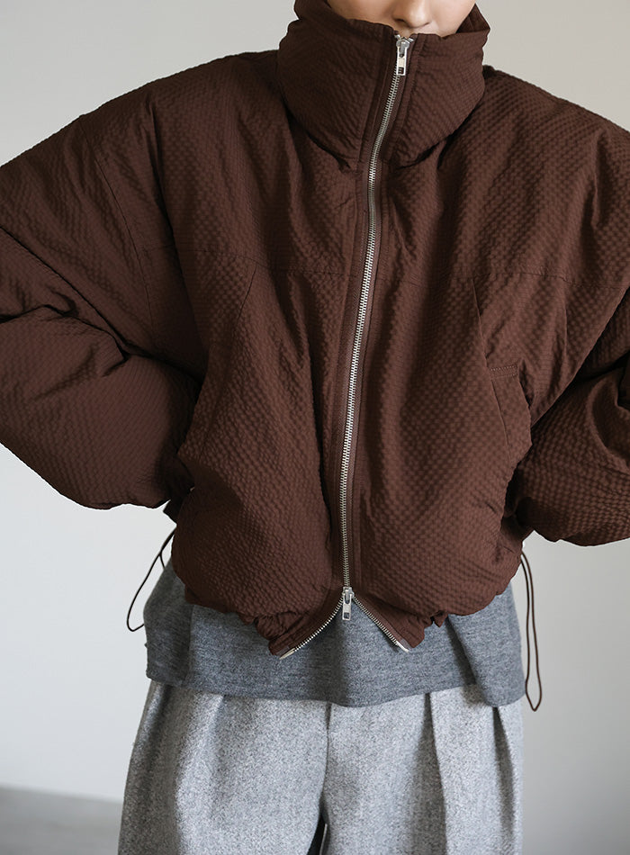 チェックスタンドカラーショートダウン – SELECT MOCA