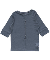 シアーテレコボタンアップトップス