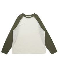 シアーラグランロングスリーブTシャツ