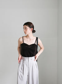 ベロアカップ付きキャミソール【SALE】