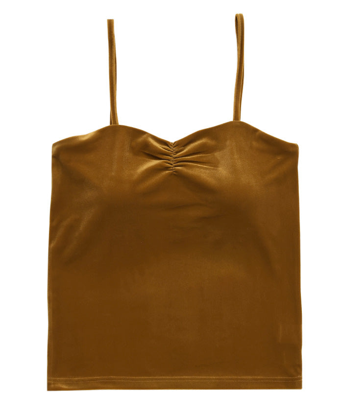 ベロアカップ付きキャミソール – SELECT MOCA