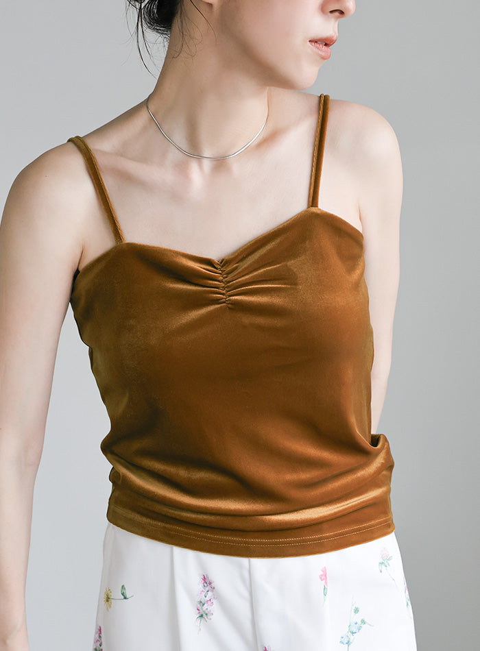 ベロアカップ付きキャミソール – SELECT MOCA