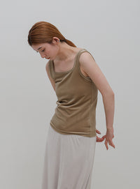 2WAYベロアタンクトップ