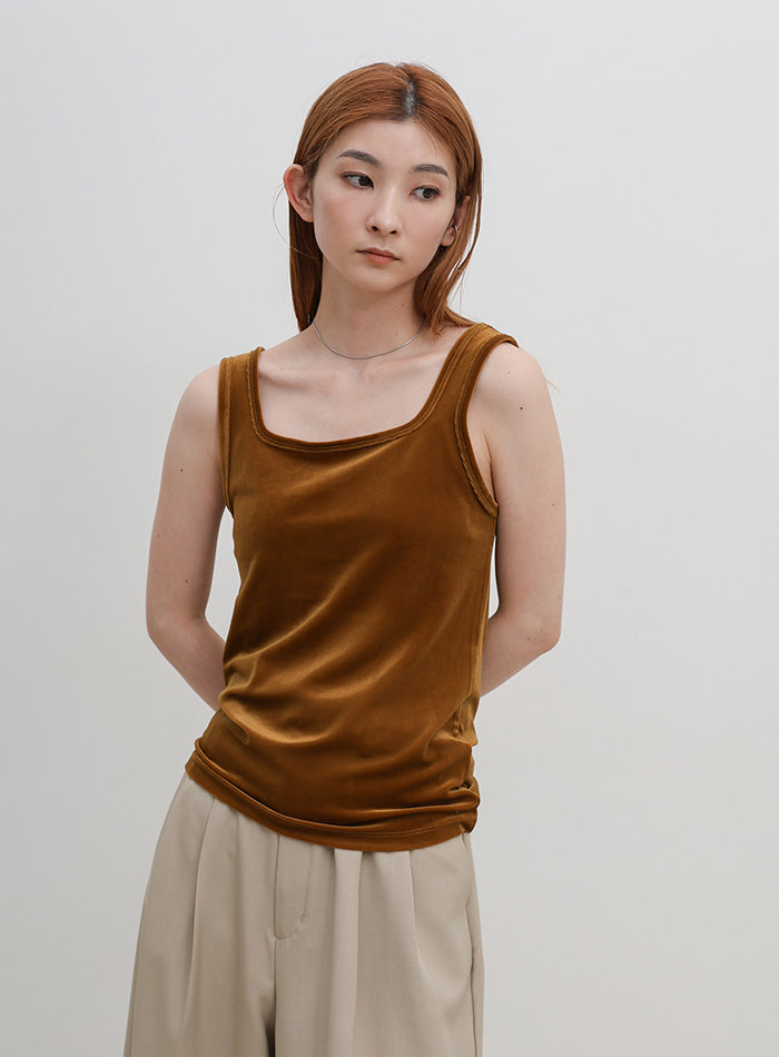 2WAYベロアタンクトップ – SELECT MOCA