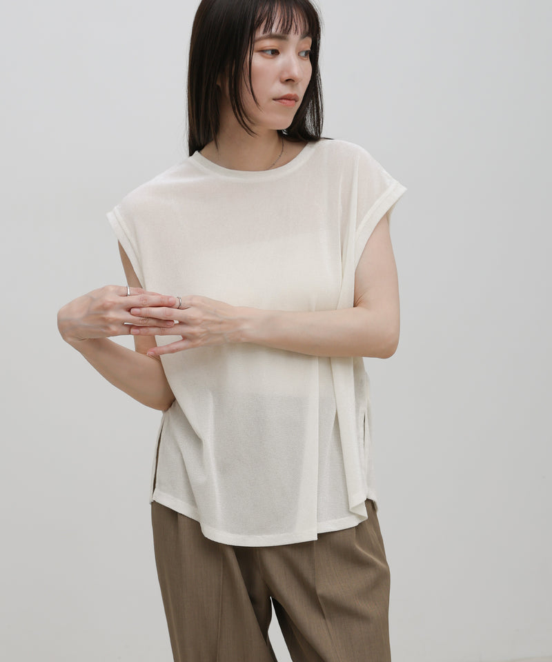 シアーフロッキーフレンチスリーブトップス – SELECT MOCA