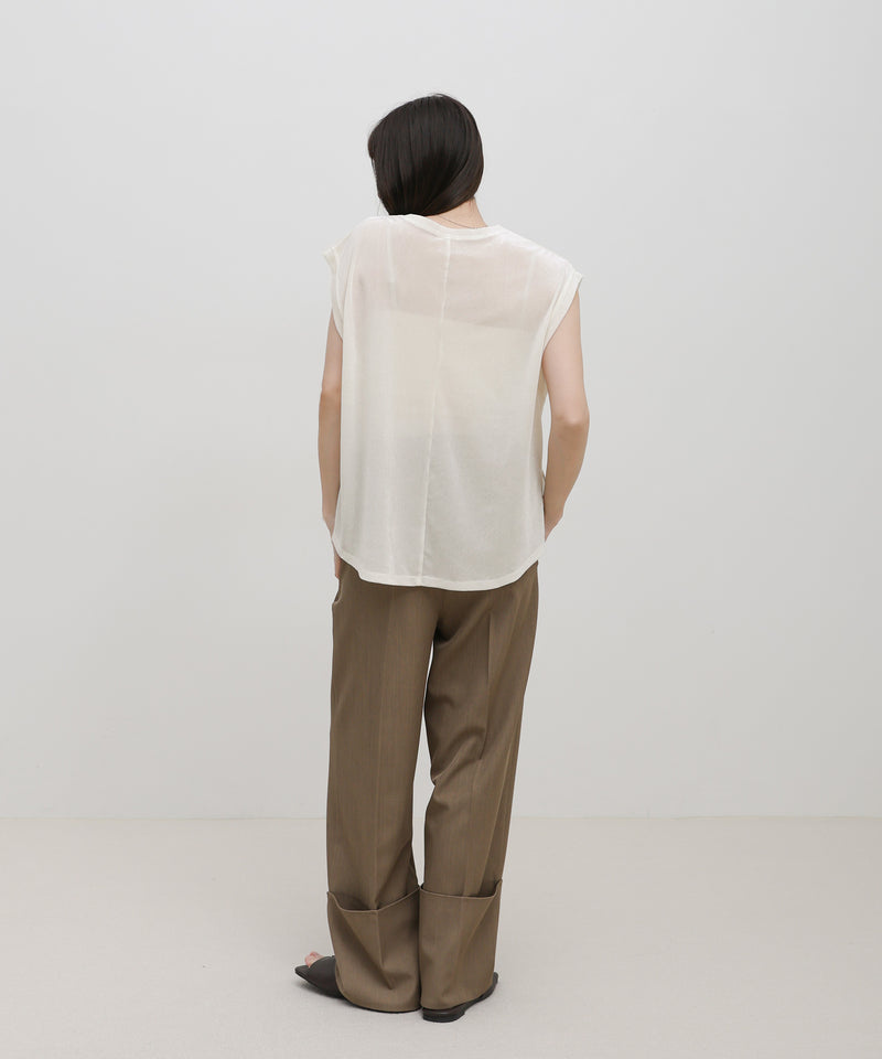 シアーフロッキーフレンチスリーブトップス – SELECT MOCA