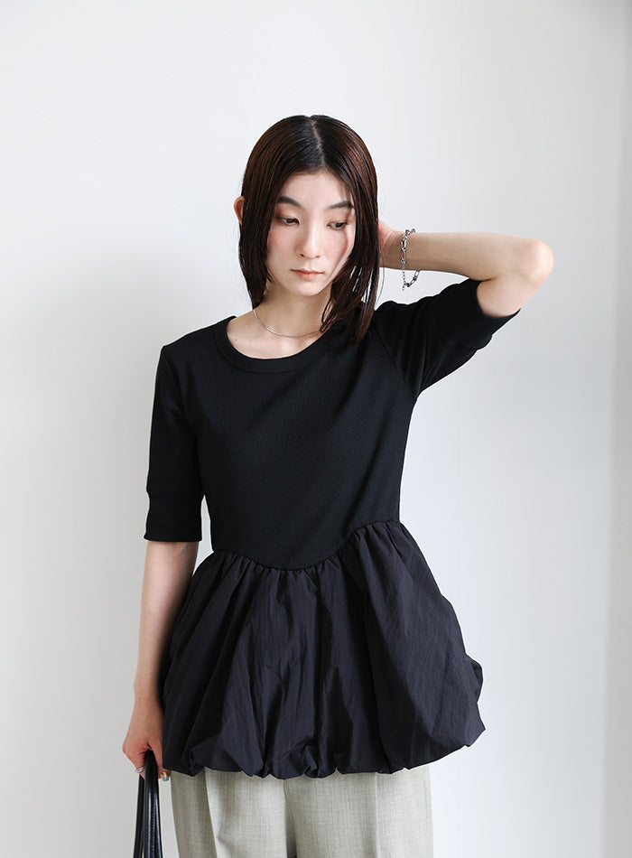 ハーフスリーブバルーントップス – SELECT MOCA