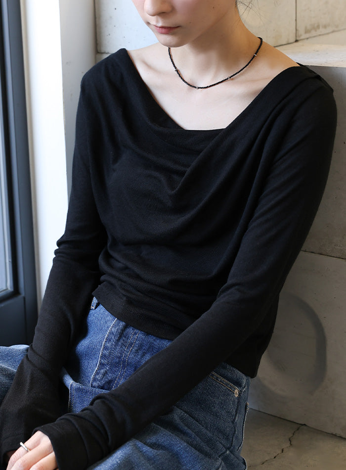 ドレープシアートップス – SELECT MOCA