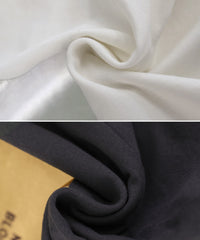 箔プリントロングTシャツ