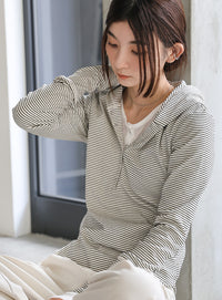 ボーダーフーディーロンT
