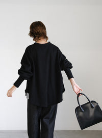 サーマルヘンリーネックビッグロンT