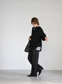 サーマルヘンリーネックビッグロンT