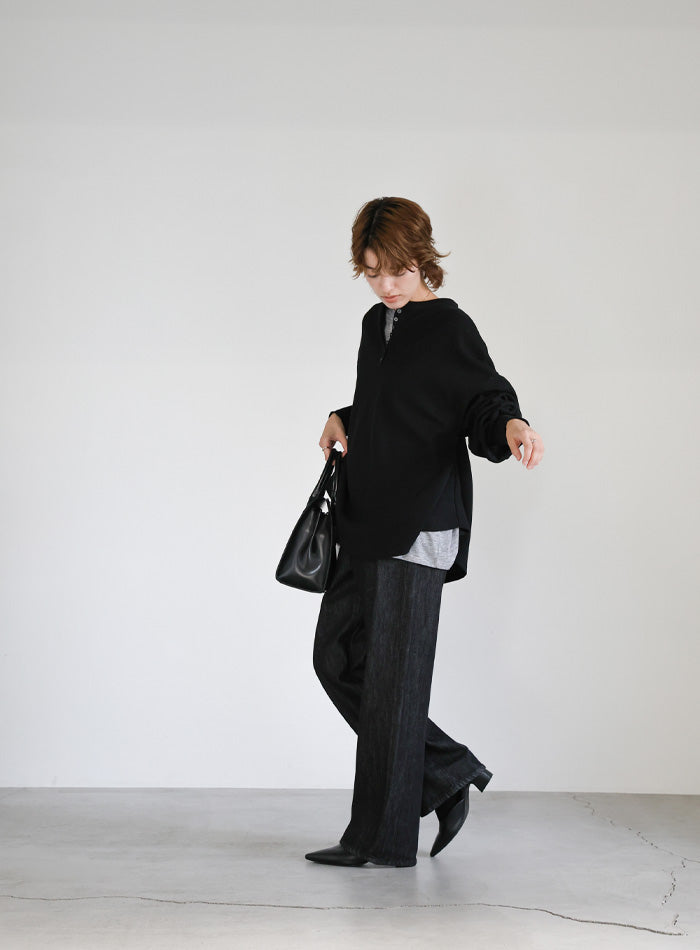 サーマルヘンリーネックビッグロンT