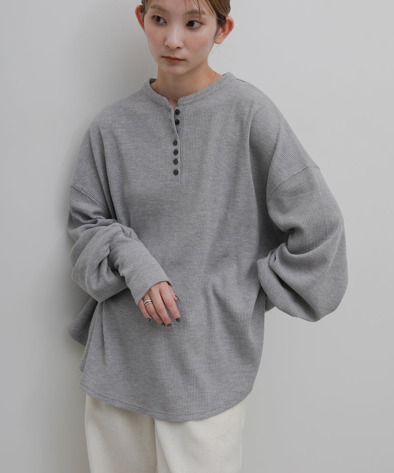 サーマルヘンリーネックビッグロンT – SELECT MOCA