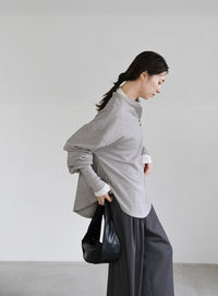 サーマルヘンリーネックビッグロンT