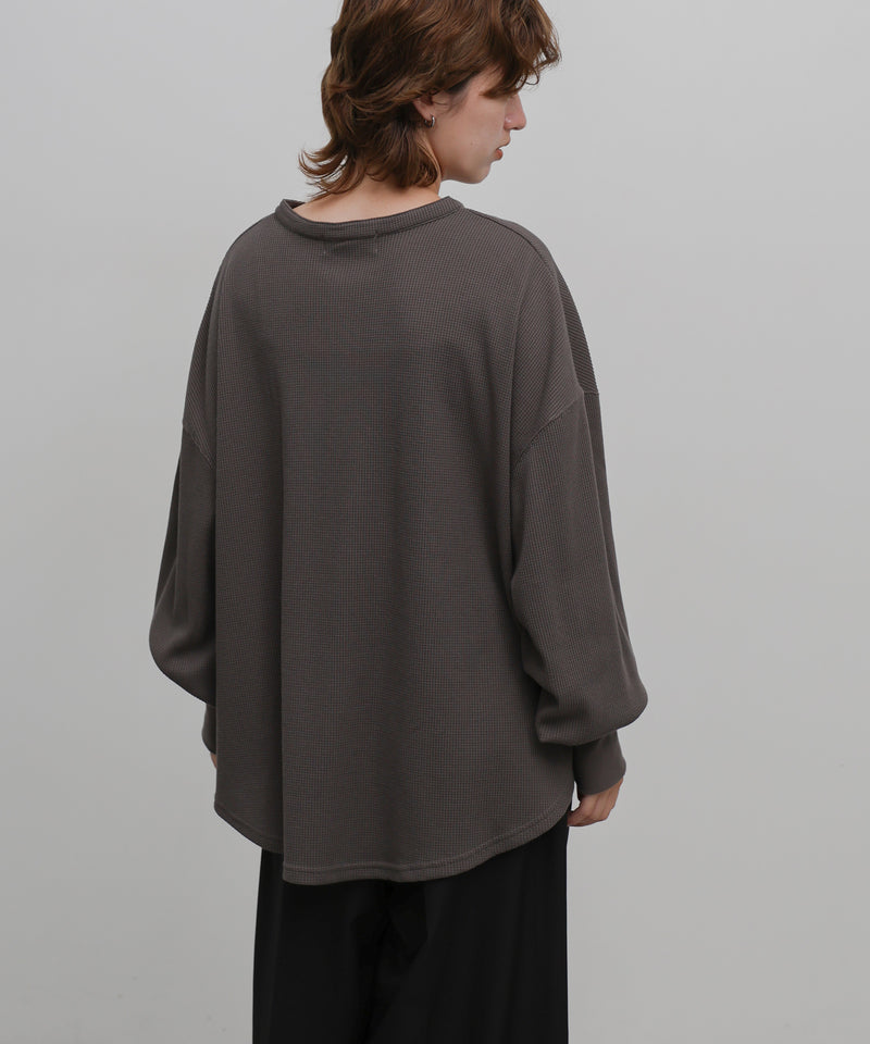 サーマルヘンリーネックビッグロンT – SELECT MOCA