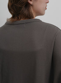 サーマルヘンリーネックビッグロンT