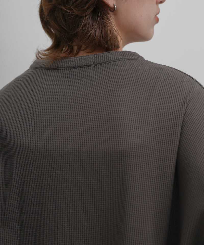 サーマルヘンリーネックビッグロンT – SELECT MOCA