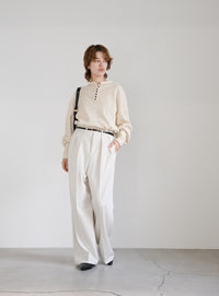 サーマルヘンリーネックビッグロンT