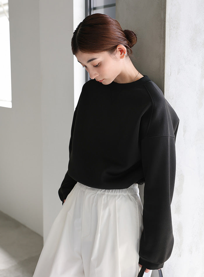 フロントドロストソフトタッチスウェット