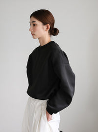 フロントドロストソフトタッチスウェット