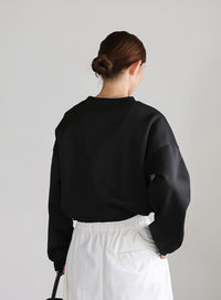 フロントドロストソフトタッチスウェット