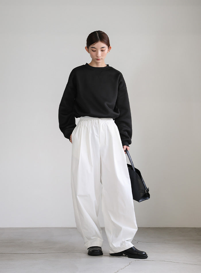 フロントドロストソフトタッチスウェット