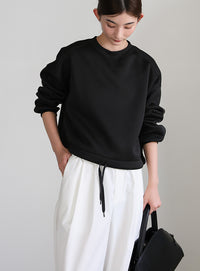 フロントドロストソフトタッチスウェット