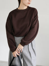 フロントドロストソフトタッチスウェット