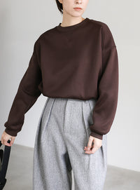 フロントドロストソフトタッチスウェット