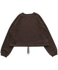 フロントドロストソフトタッチスウェット