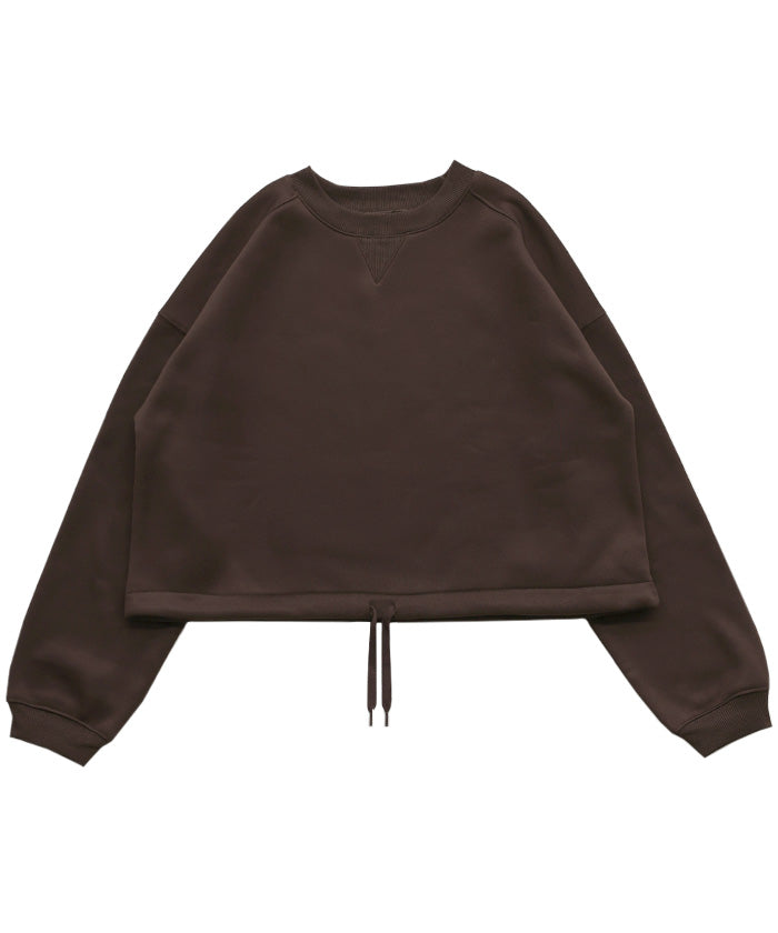 フロントドロストソフトタッチスウェット