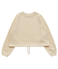 フロントドロストソフトタッチスウェット