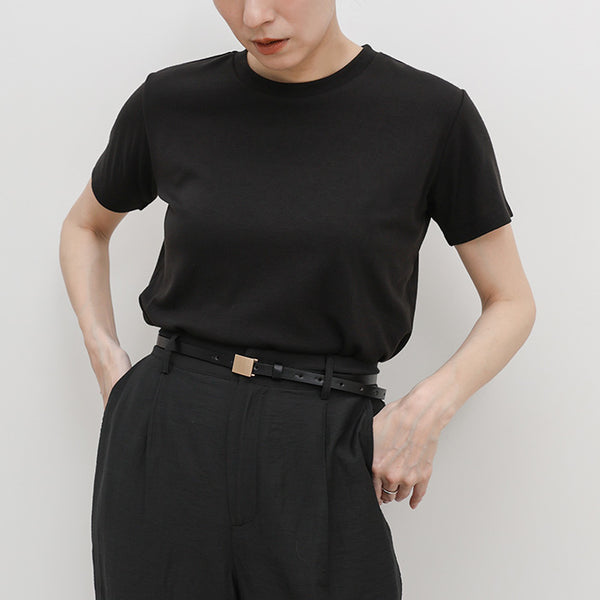 ソフトタッチシンプルデイリーTシャツ – SELECT MOCA