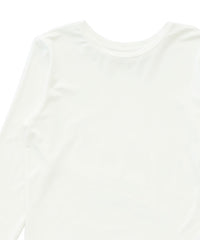 【UV CUT】フィンガースリーブクルーネックロングTシャツ