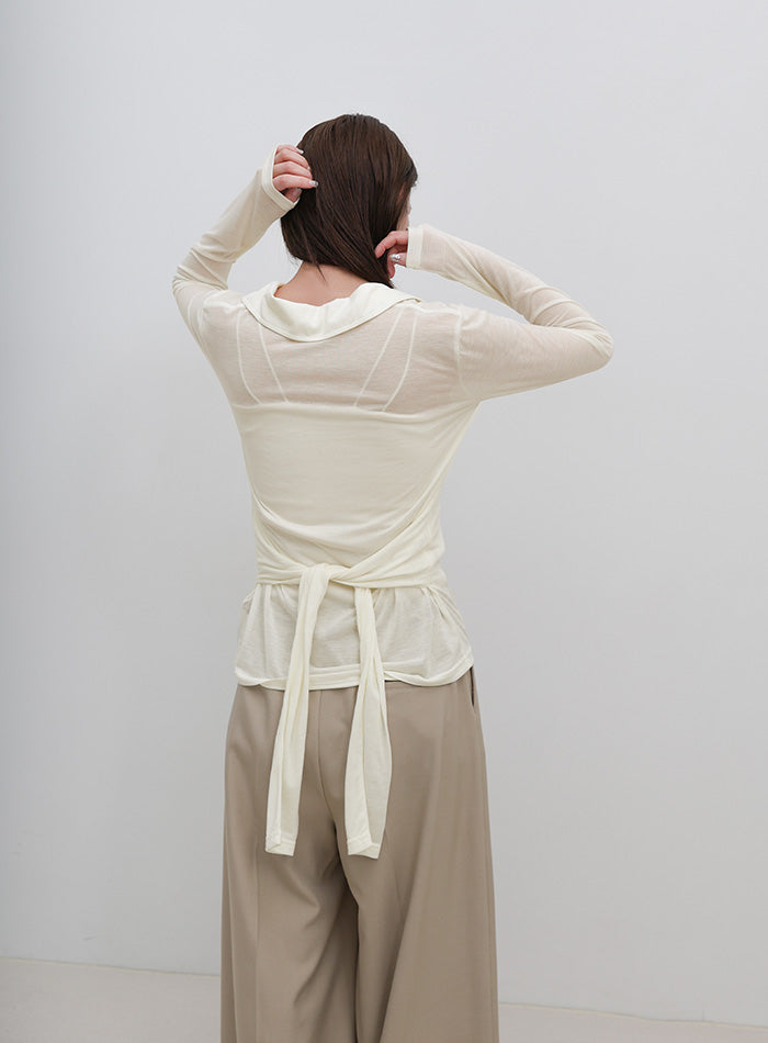 2WAYソフトシアースキッパーポロトップス – SELECT MOCA
