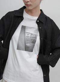 オリジナルフォトプリントTシャツ