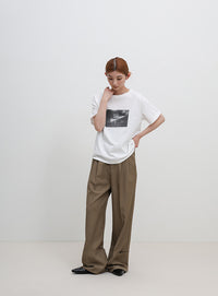 オリジナルフォトプリントTシャツ
