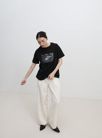 オリジナルフォトプリントTシャツ