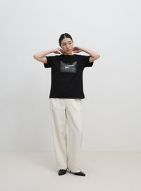 オリジナルフォトプリントTシャツ