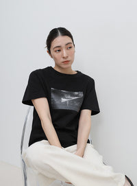 オリジナルフォトプリントTシャツ