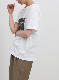 オリジナルフォトプリントTシャツ