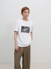 オリジナルフォトプリントTシャツ