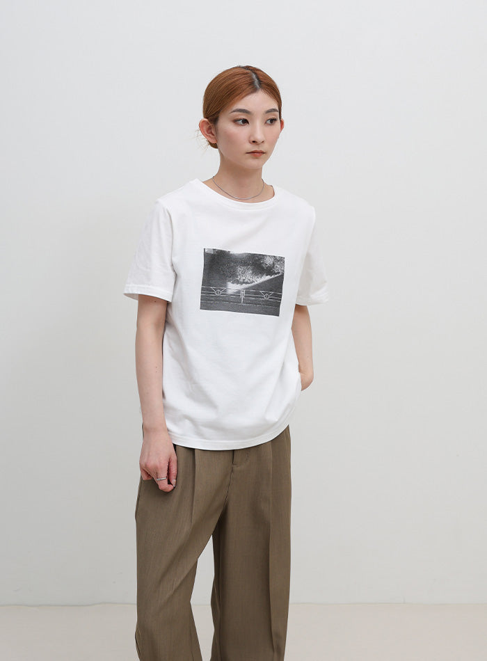 オリジナルフォトプリントTシャツ – SELECT MOCA