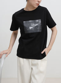 オリジナルフォトプリントTシャツ