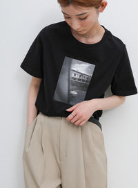 オリジナルフォトプリントTシャツ