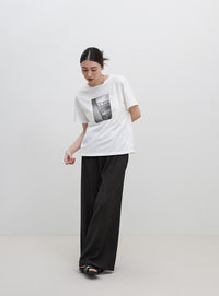 オリジナルフォトプリントTシャツ