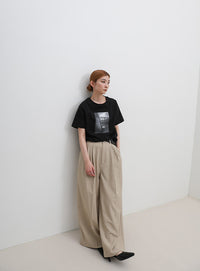 オリジナルフォトプリントTシャツ