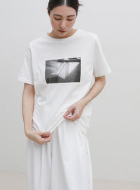 オリジナルフォトプリントTシャツ